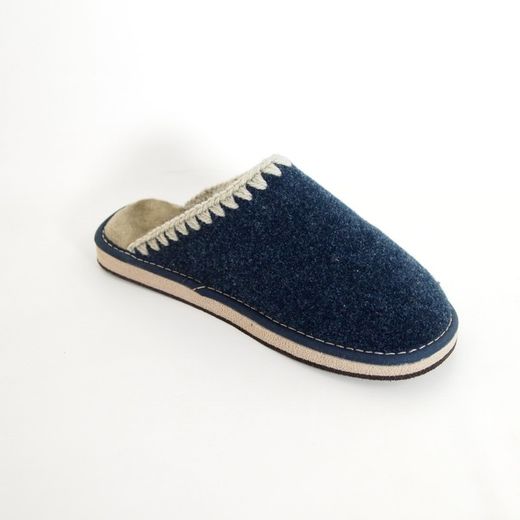 Zapatillas de estar por casa Vul·ladi 2554-041 Azul-Taupe