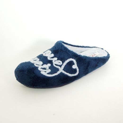 Zapatillas de estar por casa Vul·ladi 8610-123 Azul