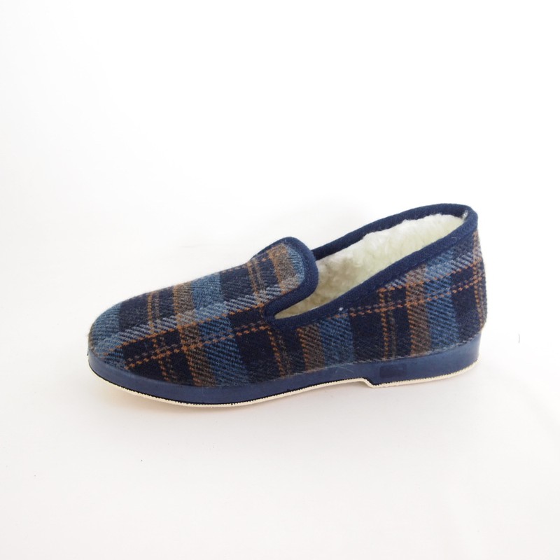 Zapatillas de estar por casa Wamba 0301 Azul — Zapatoria - online