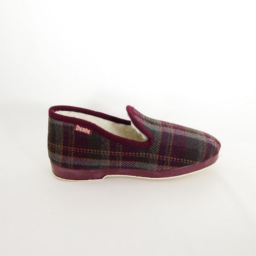 Zapatillas de estar por casa Wamba 0301 Granate