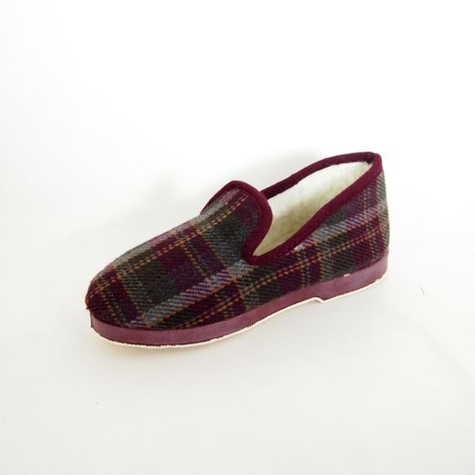 Zapatillas de estar por casa Wamba 0301 Granate