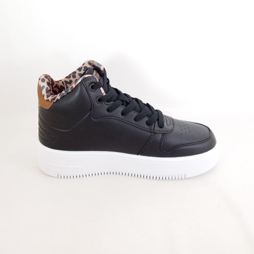 Zapatillas deportivas Champion Rebound Plat Mid S11609 Negro