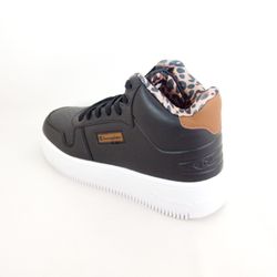 Zapatillas deportivas Champion Rebound Plat Mid S11609 Negro