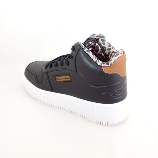 Zapatillas deportivas Champion Rebound Plat Mid S11609 Negro