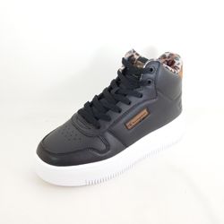 Zapatillas deportivas Champion Rebound Plat Mid S11609 Negro