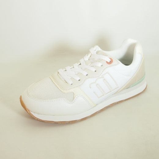 Zapatillas deportivas Mustang 60441 Retro Running Blanco