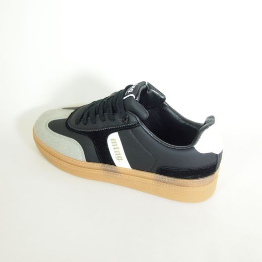 Zapatillas deportivas Mustang 60461 Negro y Blanco