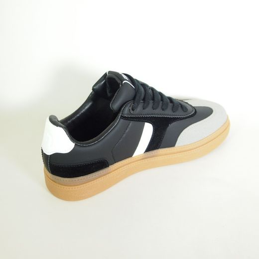 Zapatillas deportivas Mustang 60461 Negro y Blanco