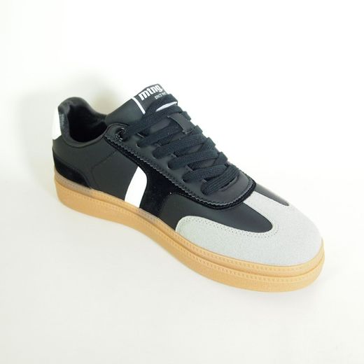 Zapatillas deportivas Mustang 60461 Negro y Blanco