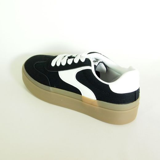 Zapatillas deportivas Mustang 60541 Negro y Blanco