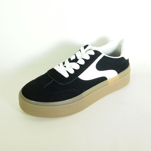 Zapatillas deportivas Mustang 60541 Negro y Blanco