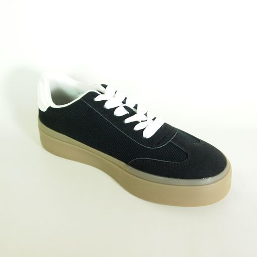 Zapatillas deportivas Mustang 60541 Negro y Blanco