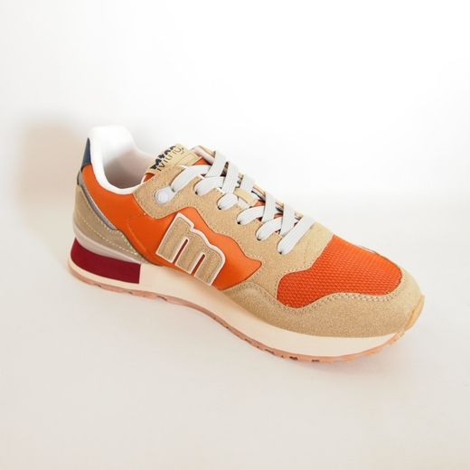 Zapatillas deportivas Mustang 84427 Arena y Naranja