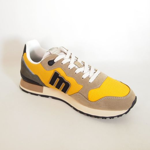 Zapatillas deportivas Mustang 84427 Taupe y Mostaza