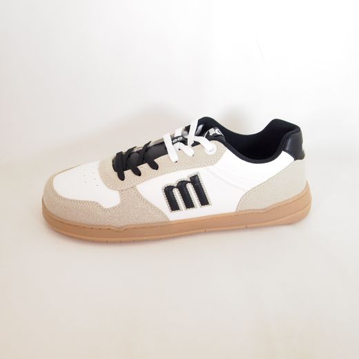 Zapatillas deportivas Mustang 84766 Crudo-Blanco