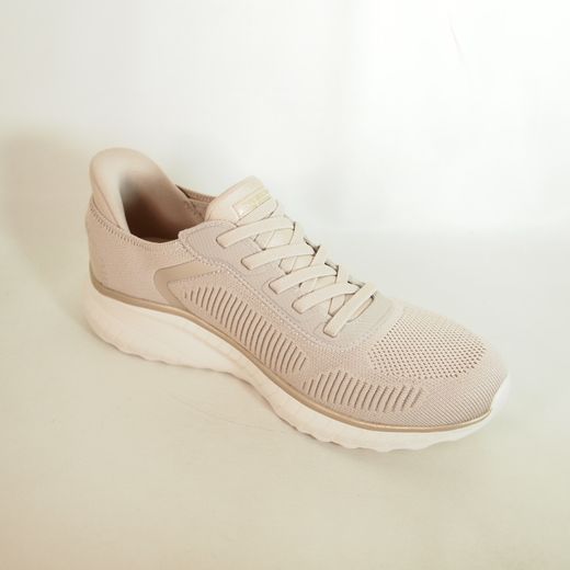 Zapatillas deportivas Skechers 117497 Bobs Squad Chaos Current Muse Natural-Oro