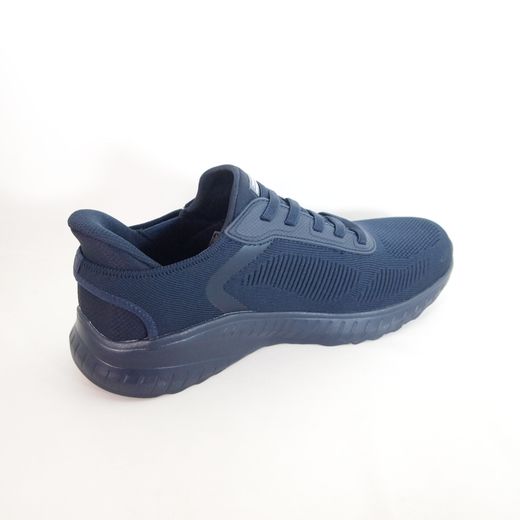 Zapatillas deportivas Skechers 118312 Bobs Squad Chaos Solid Step Azul
