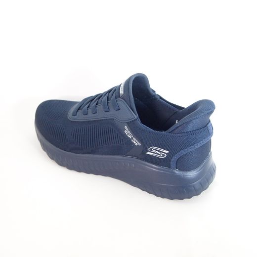 Zapatillas deportivas Skechers 118312 Bobs Squad Chaos Solid Step Azul