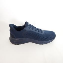 Zapatillas deportivas Skechers 118312 Bobs Squad Chaos Solid Step Azul
