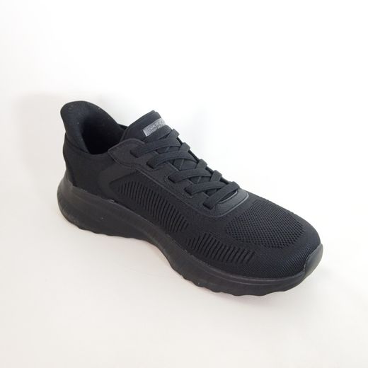 Zapatillas deportivas Skechers 118312 Bobs Squad Chaos Solid Step Negro