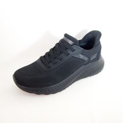 Zapatillas deportivas Skechers 118312 Bobs Squad Chaos Solid Step Negro