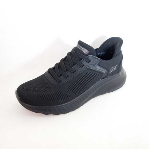 Zapatillas deportivas Skechers 118312 Bobs Squad Chaos Solid Step Negro