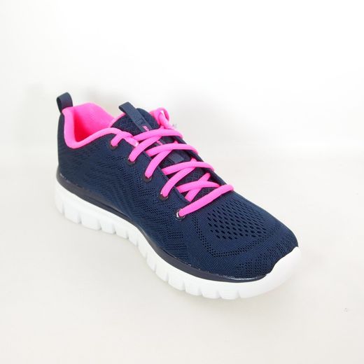 Zapatillas deportivas Skechers 12615 Graceful Get Connected Azul-Rosa