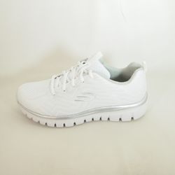 Zapatillas deportivas Skechers 12615 Graceful Get Connected Blanco