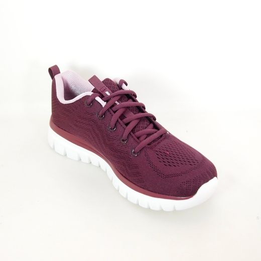 Zapatillas deportivas Skechers 12615 Graceful Get Connected Granate