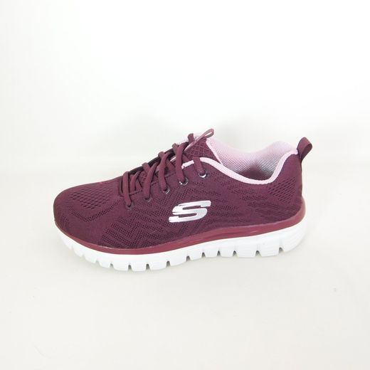 Zapatillas deportivas Skechers 12615 Graceful Get Connected Granate
