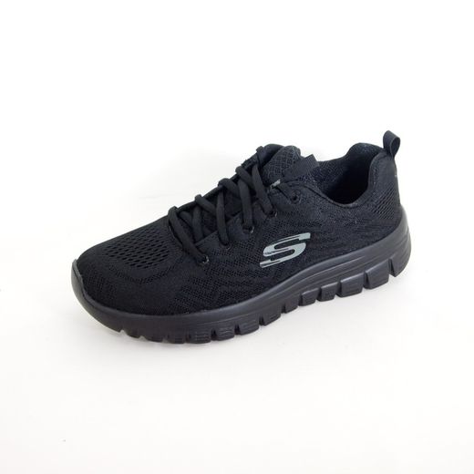 Zapatillas deportivas Skechers 12615 Graceful Get Connected Negro