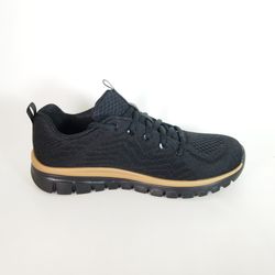 Zapatillas deportivas Skechers 12615 Graceful Get Connected Negro y Oro