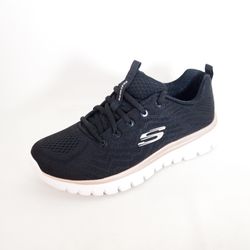 Zapatillas deportivas Skechers 12615 Graceful Get Connected Negro
