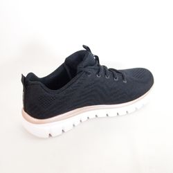Zapatillas deportivas Skechers 12615 Graceful Get Connected Negro