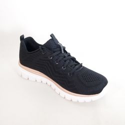 Zapatillas deportivas Skechers 12615 Graceful Get Connected Negro
