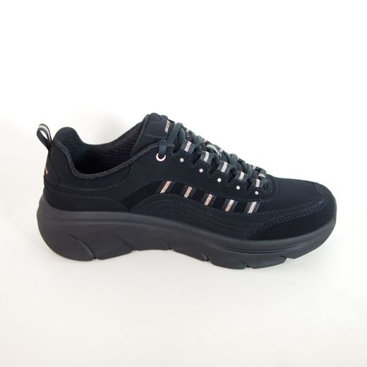 Zapatillas deportivas Skechers 150106 D'Lux 2.0 Golden Step Negro