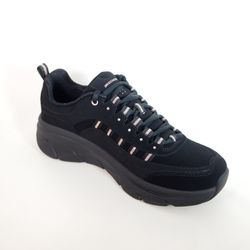 Zapatillas deportivas Skechers 150106 D'Lux 2.0 Golden Step Negro