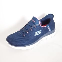 Zapatillas deportivas Skechers 150123 Summits-Diamond Dream Azul y Rosa