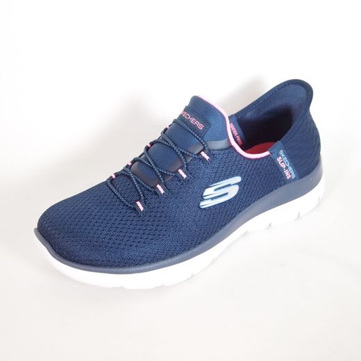 Zapatillas deportivas Skechers 150123 Summits-Diamond Dream Azul y Rosa