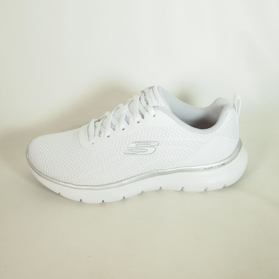 Skechers Tenis Skechers Go Flex Mujer Blanco Zapatos Deportivos