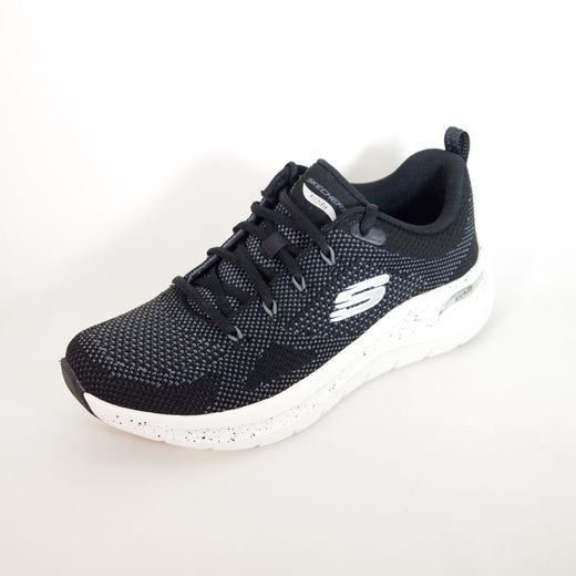 Zapatillas deportivas Skechers 150320 Arch Fit 2.0 Fast Paced Gris y Negro
