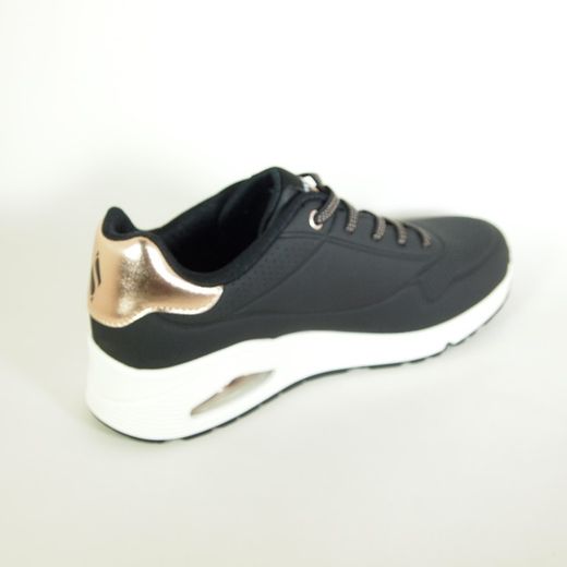 Zapatillas deportivas Skechers 155196BLK Uno Shimmer Away Negro