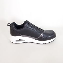 Zapatillas deportivas Skechers 177873 UNO Metallic Sliders Negro