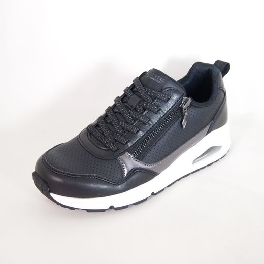 Zapatillas deportivas Skechers 177873 UNO Metallic Sliders Negro
