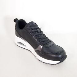 Zapatillas deportivas Skechers 177873 UNO Metallic Sliders Negro