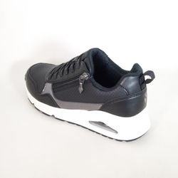 Zapatillas deportivas Skechers 177873 UNO Metallic Sliders Negro