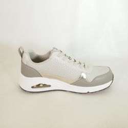 Zapatillas deportivas Skechers 177873 UNO Metallic Sliders Taupe