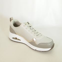 Zapatillas deportivas Skechers 177873 UNO Metallic Sliders Taupe