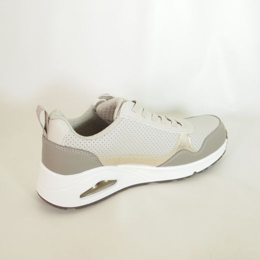 Zapatillas deportivas Skechers 177873 UNO Metallic Sliders Taupe