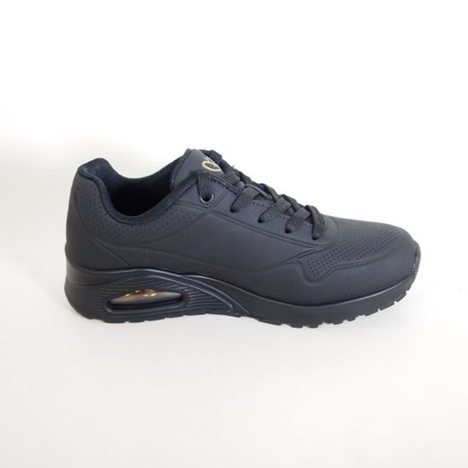 Zapatillas deportivas Skechers 17795BK Uno Golden Heart Negro